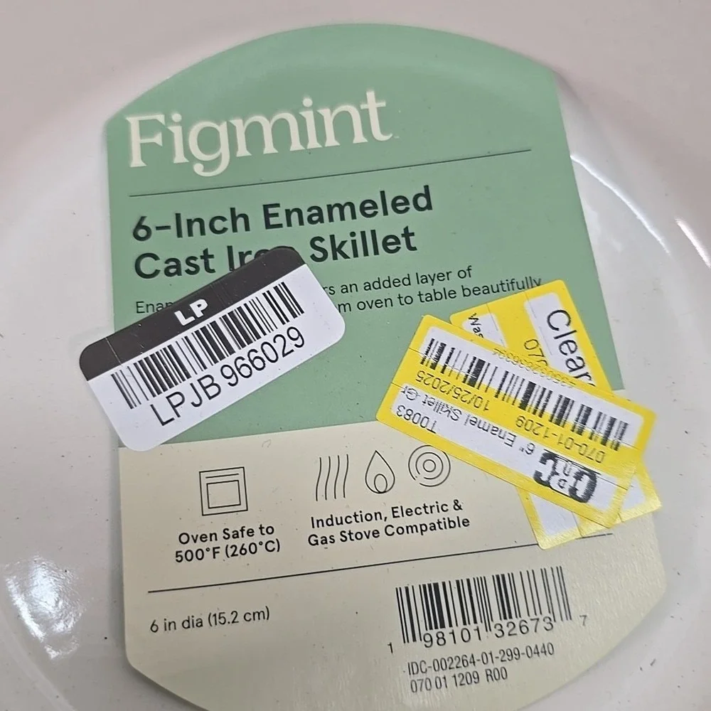 Figmint enameled cast